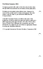 Preview for 4 page of IBM PCjr Hardware Maintenance And Service