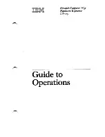 Preview for 3 page of IBM PCjr Manual