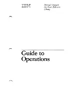 Предварительный просмотр 3 страницы IBM Personal Computer AT Manual To Operations