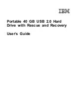 IBM Portable 40 GB User Manual предпросмотр