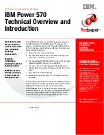 Preview for 142 page of IBM Power 570 Technical Overview And Introduction