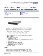 IBM POWER 710 User Manual предпросмотр