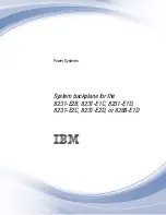 Предварительный просмотр 1 страницы IBM Power 730 Express 8231-E2B Manual