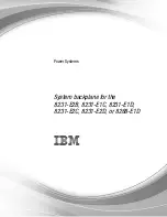 Предварительный просмотр 3 страницы IBM Power 730 Express 8231-E2B Manual