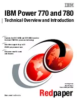 Предварительный просмотр 1 страницы IBM Power 770 Technical Overview And Introduction