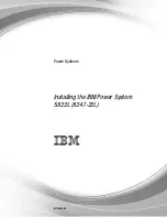 Preview for 3 page of IBM Power System 8247-22L Installation Manual