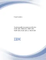 Предварительный просмотр 1 страницы IBM Power System L922 Manual