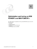 Preview for 17 page of IBM Power System POWER7 Series Optimization And Tuning Manual