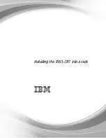 Preview for 1 page of IBM Power Systems 7063-CR1 Installing