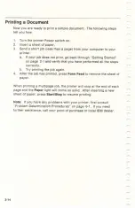 Preview for 26 page of IBM Quietwriter III 5202 Manual