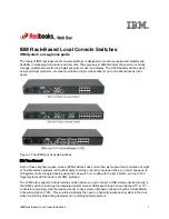 IBM Rack-Based Local Console Switches User Manual preview