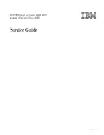 Preview for 1 page of IBM RS/6000 Enterprise Server M80 Service Manual