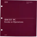 IBM RT PC Manual To Operations preview