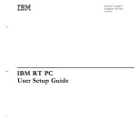 IBM RT User'S Setup Manual preview