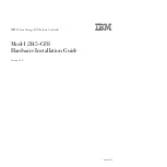 Предварительный просмотр 3 страницы IBM SAN Volume Controller 2145-CF8 Hardware Installation Manual