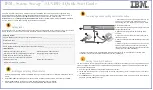 Preview for 1 page of IBM SAN40B-4 - System Storage Switch Quick Start Manual