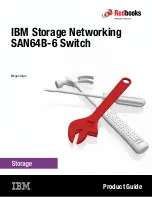 Preview for 1 page of IBM SAN64B-6 Product Manual