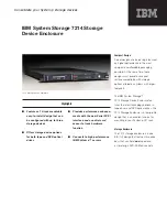 IBM Storage Device Enclosure 7214 Brochure & Specs preview