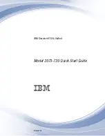 Предварительный просмотр 1 страницы IBM Storwize V7000 Unified2073-720 Quick Start Manual