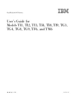 Preview for 1 page of IBM SUREMARK TF6 User Manual