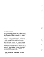 Preview for 3 page of IBM System/34 Maintenance Manual