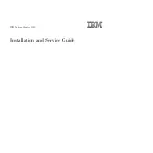 IBM System Cluster 1350 Installation And Service Manual предпросмотр