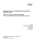 Preview for 1 page of IBM System Storage DS4000 Installation Manual