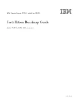 Предварительный просмотр 1 страницы IBM System Storage TS7600 ProtecTIER Series Installation Roadmap Manual