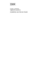 Preview for 3 page of IBM System x3750 M4 Type 8733 Installation And Service Manual