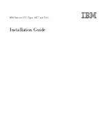 Предварительный просмотр 3 страницы IBM System x3755
Types 7163 Installation Manual