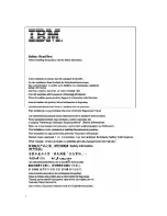 Предварительный просмотр 3 страницы IBM T-117 User Manual