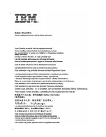 Preview for 4 page of IBM T115 User Manual