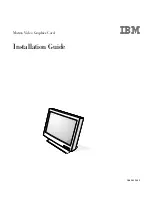 IBM T221 Installation Manual preview