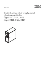 IBM ThinkCentre 8143 (French) Hardware Manual preview