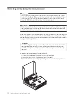 Предварительный просмотр 18 страницы IBM ThinkCentre 8171 Replacement Manual