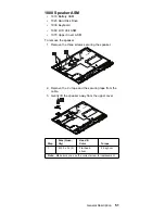 Предварительный просмотр 57 страницы IBM ThinkPad 240X Hardware Maintenance Manual