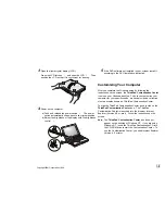 Preview for 3 page of IBM ThinkPad 27L3405 Setup Manual