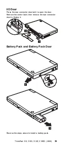 Preview for 60 page of IBM ThinkPad 310 Hardware Maintenance Manual