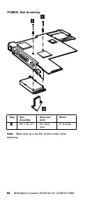 Preview for 89 page of IBM ThinkPad 310 Hardware Maintenance Manual