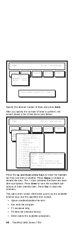 Предварительный просмотр 53 страницы IBM ThinkPad 390/i Series 1700 (2626, 2627) Hardware Maintenance Manual