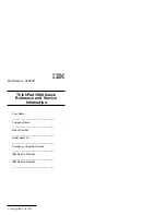 IBM ThinkPad 390X Quick Reference Manual preview