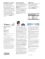 Preview for 4 page of IBM THINKPAD A20M Specifications