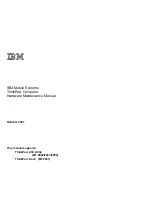 Предварительный просмотр 1 страницы IBM THINKPAD A30 Hardware Maintenance Manual