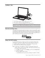 Preview for 21 page of IBM ThinkPad CD-RW/DVD-ROM Combo II
Ultrabay Slim Drive User Manual