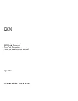 IBM ThinkPad G40 Series Hardware Maintenance Manual preview