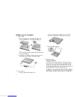 Preview for 2 page of IBM THINKPAD I 1200 - Setup Manual