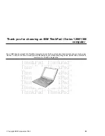 Предварительный просмотр 3 страницы IBM THINKPAD I 1200 - User Manual