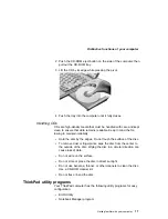 Preview for 31 page of IBM THINKPAD I 1200 - User Manual