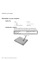 Preview for 128 page of IBM THINKPAD I 1200 - User Manual