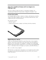 Preview for 7 page of IBM ThinkPad i Series User Manual